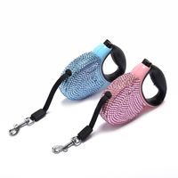 Wholesale armipet Small Rhinestone Automatic Dog Leash Lead Dogs Retractable Leashes Pet Collar Accessories M V2