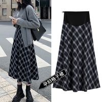 Wholesale Skirts Pregnant Women s Half Skirt Winter A word Temperament Fashion Style Trendy M Spring Autumn Middle and Long Abdomen