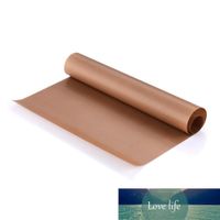 Wholesale 30 cm Reusable Non stick BBQ Grill Mat PTFE Barbecue Liners Microwave Pad Cook Tool Baking Silicone Paper Baking Oven S6C2