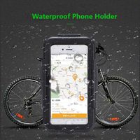 Wholesale Cell Phone Mounts Holders Waterproof Motorcycle Bicycle Holder For Pro Max XR XS s Plus SE S Mobile Support Bike Handle