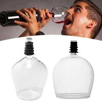 Wholesale Wine Glasses Bottle Durable Perfect Drinkware Cup Topper Gift