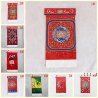 Wholesale 108 cm Disposable Plastic Tablecloth Eid Al Fitr Ramadan Table Cover Waterproof Table Cloth for Moslem Islamism Decoration DBC NHD13551