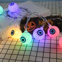 Wholesale Pumpkin For Halloween Easter Holiday DIY Decorations Creative String Ghost Spider Bat LED Lights