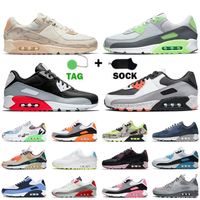 Wholesale Cushion s Women Mens Running Shoes Size Essential Worldwide White Polka Triple Black Laser Blue th Anniversary Tennis Infrared Trainers Sports Sneakers