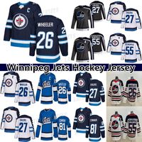 Wholesale Winnipeg Jets Jersey Blake Wheeler Nikolaj Ehlers Mark Scheifele Kyle Connor Nate Schmidt Pierre Luc Dubois hockey jerseys