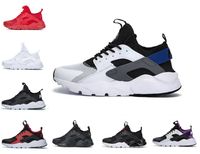 Wholesale Top Quality Huarache Men Running Shoes Cheap Airs Stripe Red Balck White Rose Huaraches Women Trainer Outdoor Designer Sneakers