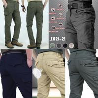 Wholesale 2021 Men s Lightweight Tactical Pants men jogger Breathable Summer Casual Army Military Long Trousers Male Waterproof Quick Dry Cargo mens oversized Pants S XL