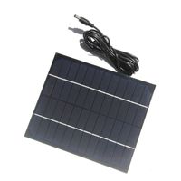 Wholesale BUHESHUI W V Mono Solar Cell M DC Cable DIY Solar Panel System Battery Charger Education MM