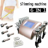 Wholesale With Detail Viedo Operation Manal No Side Ultrasonic Cavitation Slimming Machines Vacuum Multipole Rf Face Lift Lymphatic Circulation