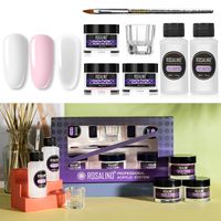 Wholesale 30g Bottle Acrylic Powder System Set Carving And Extension Two Functions Gift Box Kit Package Nail Art
