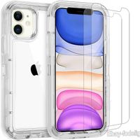 Wholesale For IPhone Pro max mini CASES Plus Xs Max XR Heavy Duty rugged Tough Military Grade shockproof Clear Case