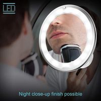 Wholesale Compact Mirrors Led Makeup Vanity Mirror With Light X Portable USB Rechargeable Wall Mount Desktop Ring For Beauty Salon Household