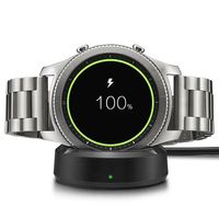 Wholesale s Wireless Fast Charger for Samsung Gear S3 Frontier S2 Watch Charger for Samsung Galaxy Watch black colors new stylea43
