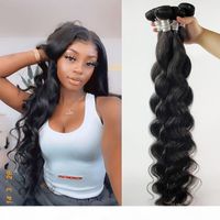 Wholesale Hot Queen Indian human hair bundles india body wave bodywave Inch BundlesRemy Human Hair Extension Indian Wefts Donor