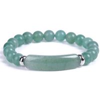 Wholesale New style mm Chakra Energy Bracelet Amethyst gemstone Healing Stone Beads Green Jade Stretch Agate Bangle Bracelet