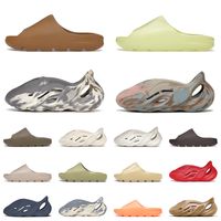 Wholesale 2022 Arrival Slide Slipper for Mens Women Designer Shoes Glow Green Ochre Enflame Orange Kid Sand Ararat Earth Brown Sandals Eur