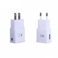 Wholesale 1A A USB U S and EU plug wall charger Turbo adapter fast charging suitable for Samsung HUAWEI Android phones