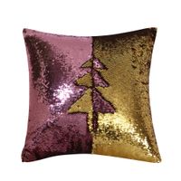 Wholesale Sequin Pillow Covers Glitter Mermaid Cushion Covers Reversible Sequins Pillow Case Magical Color Home Decor Styles S2
