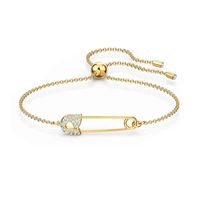 Wholesale Bangles Bracelets Shijia Gold Paper Clip Pull Bracelet Female Swarovski Element Crystal