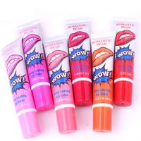 Wholesale Romantic Bear Lip Gloss Women Make Up ml Tint WOW Long Lasting Tint Lip Peel Off Lipstick Full lips Tatto Waterproof Lip Gloss