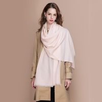 Wholesale Scarves Twill Weave Wool Scarf With Tassels Winter Woolen Shawl Large Vintage Lady Autumn Warm Comfortable Wrap Womens Fashion