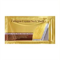 Wholesale Crystal Collagen Anti Wrinkle Gold Activate Neck lotions Mask youthful Whitening Moisturizing Anti aging