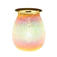 Wholesale Fragrance Lamps D Glass Electric Wax Melt Burners With Light Aroma LED Lamp For Home Office Bedroom Living Room Gifts