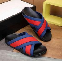 Wholesale Top quality Mens flip flops outdoor sandals Eva slippers shoe luxury designers Mocassin slides men
