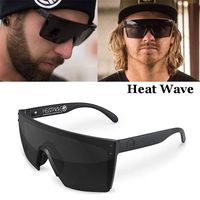 Wholesale 2021 Fashion Luxury Heat Wave sunglasses For Men Women Vintage Sport Driving Brand Design Square Sun Glasses UV400 Oculos De Sol