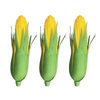 Wholesale Decorative Flowers Wreaths Simulation Corn Models Artificial Vegetable Decorations Po Props For Home Shop Party Green Shell