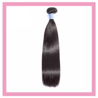 Wholesale Brazilian Human Hair Extensions One Bundles inch Straight Virgin hair Double Wefts Silky Straght Sample