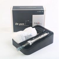 Wholesale 5 sets Dr pen Ultima M8 Wireless Professional rechargeable Derma Pen Electric Skin Care Kit Micro needle Therapy System Beauty CE