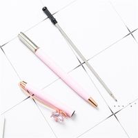 Wholesale NEWBallpoint Pen with Crystal Diamond for Women Grils Student Wedding Bridal Shower Decor Gifts Office Supplies RRB13347