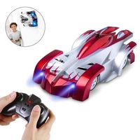 Wholesale New Remote Control Wall Climbing RC Car with LED Lights Degree Rotating Stunt Toys Antigravity Machine for Children Gift