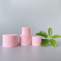 Wholesale Frosting Plastic Cosmetic Jars Double Deck Eyes Face Cream Storage Bottle Practical Tools Empty Separate Containers Simple Style ll F2