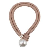 Wholesale Bib Rope Chain Long Big Bead Ball Simulated Pearl Pendant Necklace for Women Florate Brand Handmade Statement Necklace Jewelry