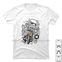 Wholesale Men s T Shirts Motocross T Shirt Cotton Cross Star Ross Nerd Geek To Op