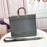 Wholesale designers tote bag Luxurys Designer handbags Leather crossbody shoulder bags large capacity handbag Metal letter strap Roma sunshine FIRST Clip Pack