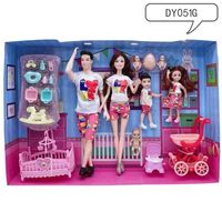 Wholesale Pregnant Barbie pregnant wo big belly mother doll children s house gift toy gift box