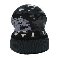 Wholesale Thicken Fleece Lining Army Camouflage Hat For Men Hunting Winter Hat Warm Beanies Winter Climbing Fishing Knit Camo Ski Hats Y0911