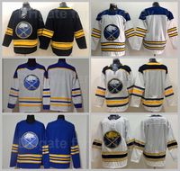 Wholesale Ice Hockey Blank Buffalo Sabres Jersey Men Reverse Retro th Anniversary Navy Blue White Team Away Embroidery And Stitched Sport Breathable Good Quality