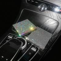 Wholesale Car Organizer Bling Cigarette Case Personalized Creative Sticks Gift Box Holder Decoration Pink Accessories For Girls