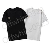 Wholesale 2021 Summer new designer luxry short sleeve mens T shirts European and American fashion brand casual men womens letter picture Breathable Anti Shrink cottonT shirt