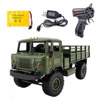 Wholesale WPL B Remote Control Military Truck DIY Off Road WD RC Car Wheel Buggy Drive Climbing GAZ Vehicle for Birthday Gift Toy