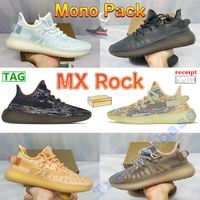 Wholesale Reflective running shoes MX oat rock classic men women sports sneakers mono pack cinder white ice clay mist high quality trainers with box