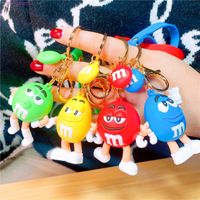 Wholesale Web Celebrity Style Key Chains Cute m Bean Cartoon Keychain Children s Surprise Birthday Accessories Keyring Face57t157t1