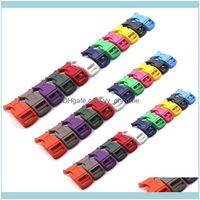 Wholesale Belts Aessories Fashion Aessories16Mm Mm Color Plastic Contoured Side Release Buckles For Paracord Bracelet Backpacks Shoes Bags Cat Dog