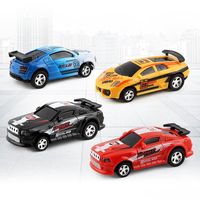 Wholesale Creative Coke Can Mini Car RC Cars Collection Radio Controlled Cars Machines On The Remote Control Toys For Boys Kids Gift DLH072