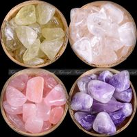 Wholesale 200g Natural Pink Quartz Crystal Amethyst Stone Rock Chips Specimen Healing A172 natural stones and minerals