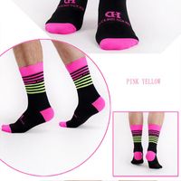 Wholesale Men s Socks Professional Cycling Breathable High Cool Tall Mountain Bike Outdoor Sport Compression